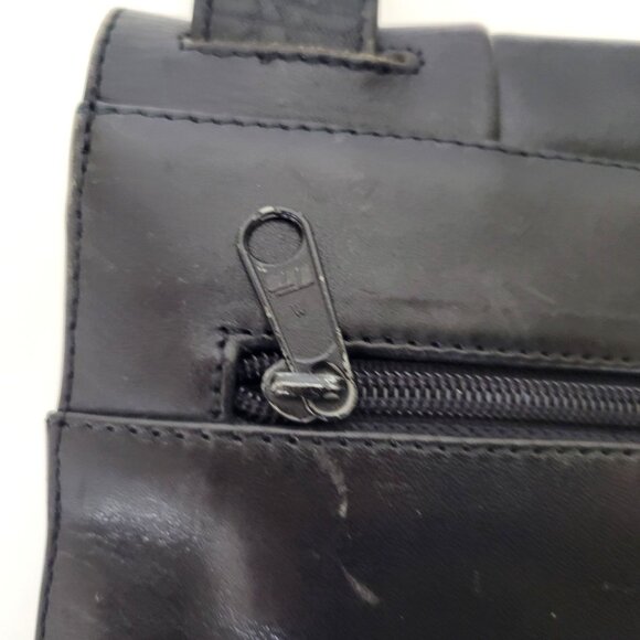 Kenneth Cole New York Black Leather Bag - Picture 5 of 8